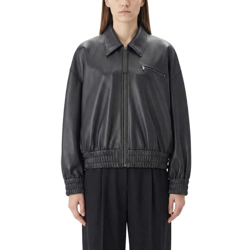 Jil Sander Jacke aus Leder Damen