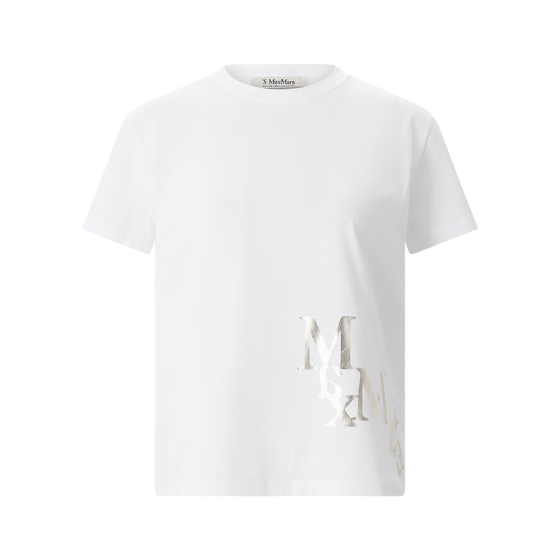 'S Max Mara T-Shirt Medile mit Logo Damen