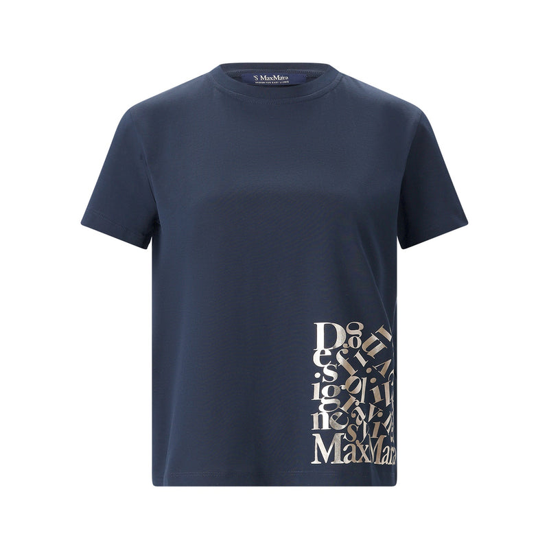 'S Max Mara T-Shirt Medile mit Logo Damen
