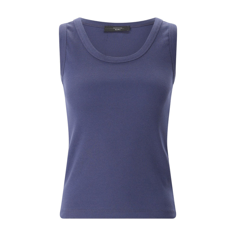 Top aus Baumwolle XL / Blau