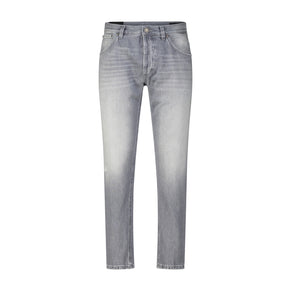 Carrot-Fit Jeans Brighton 34 / Grau
