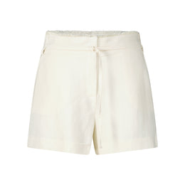 Shorts mit Fransen 40 / Creme