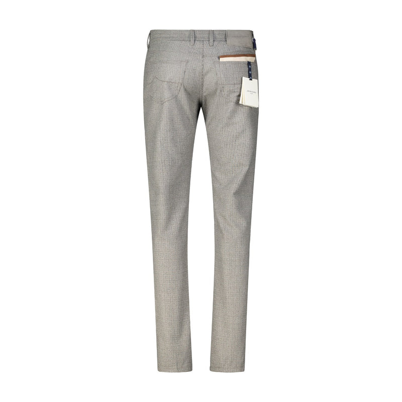 Jacob Cohen Slim-Fit Stoffhose Bard mit Karo-Muster Herren