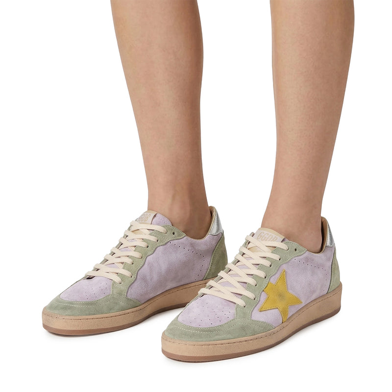 Golden Goose Sneaker Ball Star aus Leder Damen
