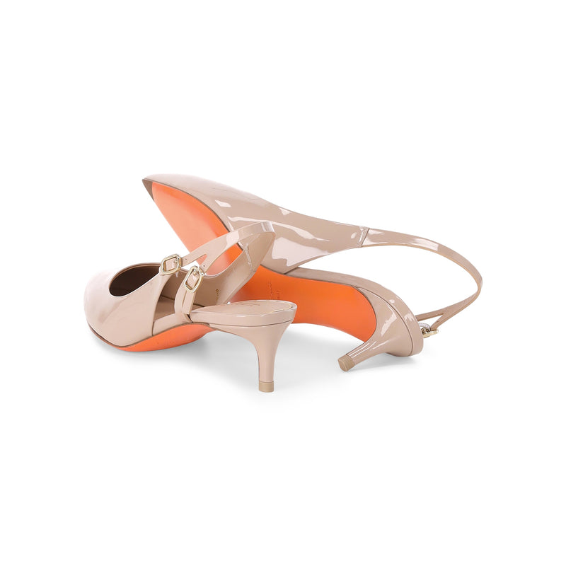 Santoni Pumps aus Leder Damen