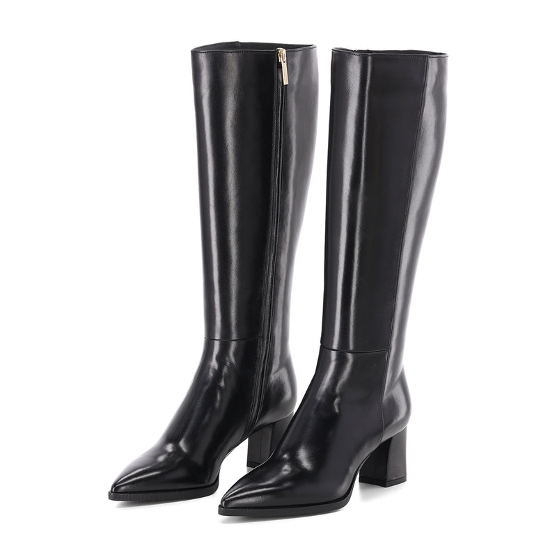 Stiefel Dyana aus Leder 41 / Schwarz