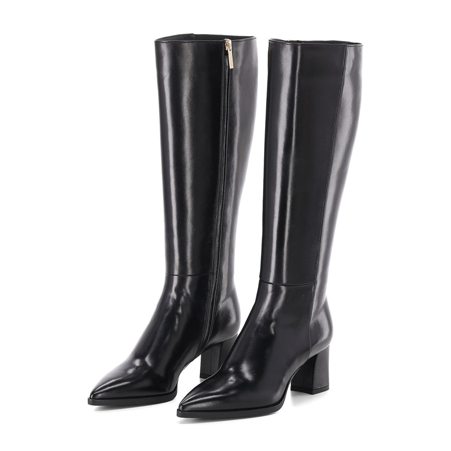 Stiefel Dyana aus Leder 41 / Schwarz
