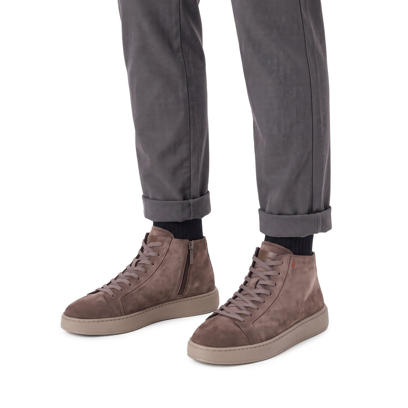 Santoni Sneaker aus Leder Herren