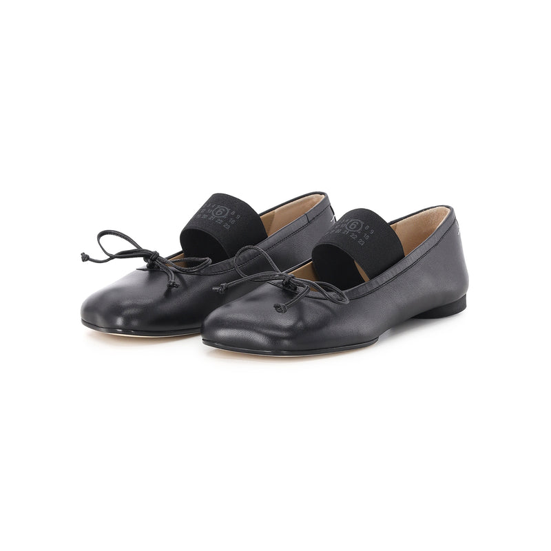 Maison Margiela Ballerinas mit Logo-Band Damen