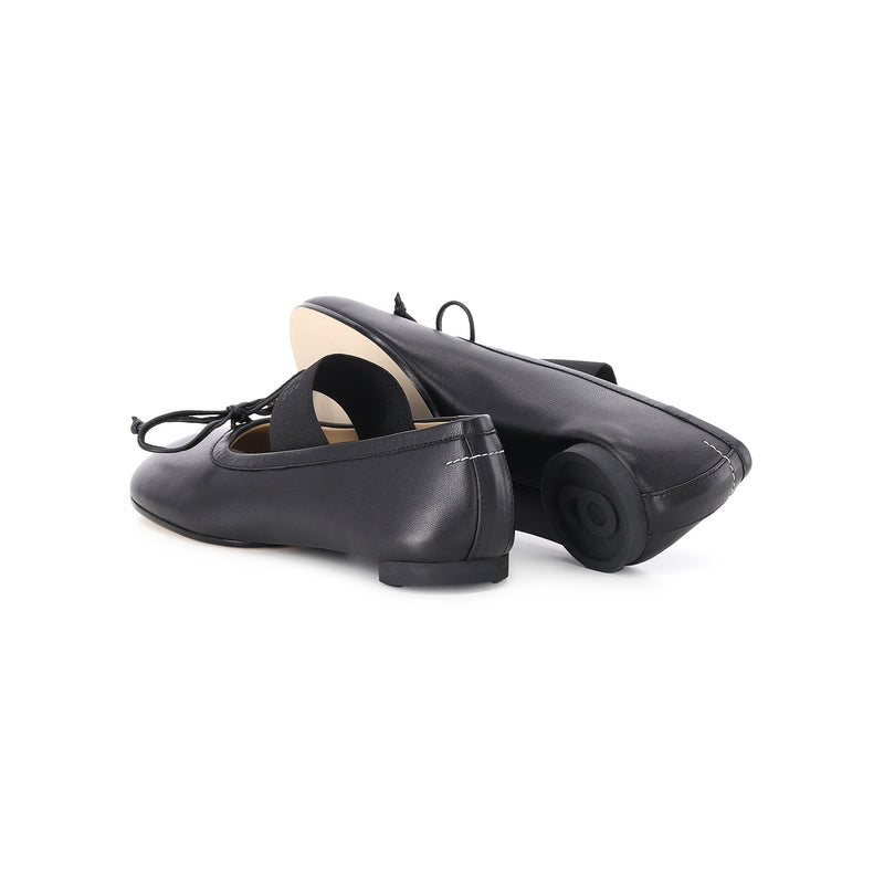 Maison Margiela Ballerinas mit Logo-Band Damen