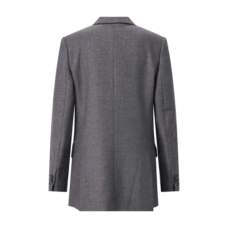 Maison Margiela Doppelreihiger Blazer aus Schurwolle Damen