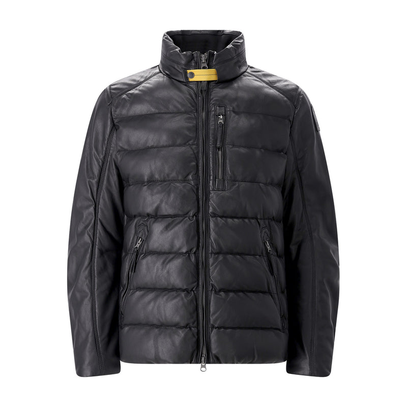 Jacke Ernie aus Leder 3XL / Schwarz
