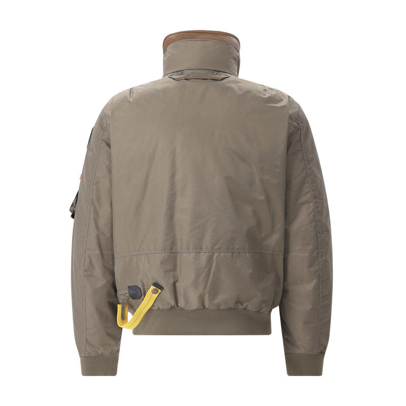 Jacke Fire S aus Daunen XXL / Graugrün