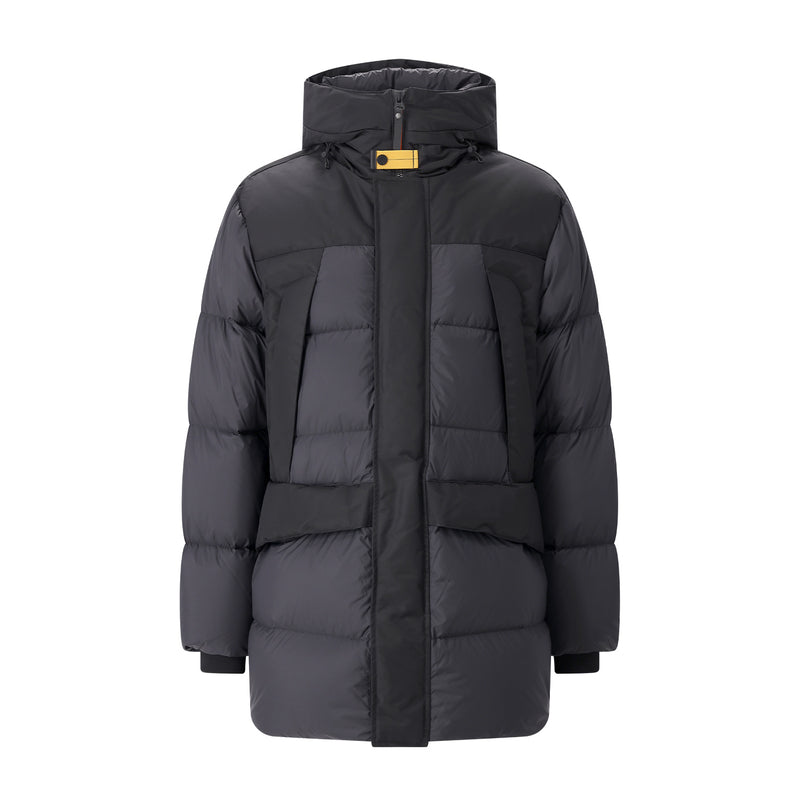 Parka aus Daunen XXL / Schwarz