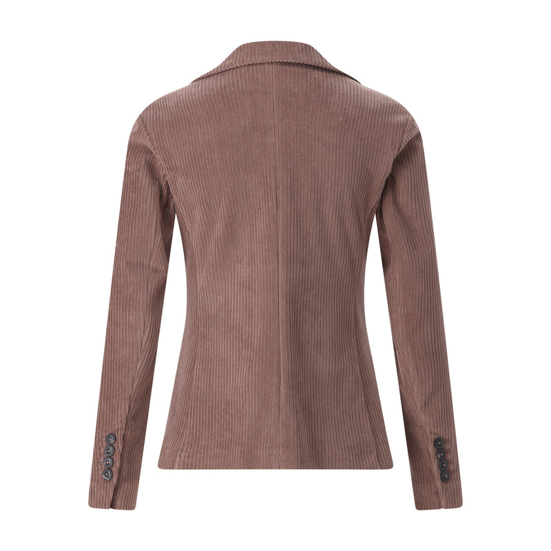 Circolo Cordblazer aus Baumwoll-Mix Damen