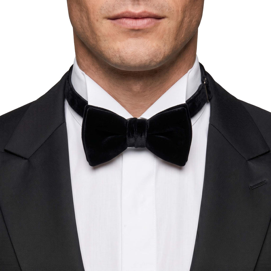 Tom Ford Fliege aus Samt Herren