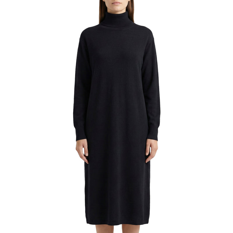Jil Sander Strickkleid mit Rollkragen Damen