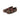 Shearling Ballerinas mit Animalprint 42 / Braun