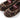 Shearling Ballerinas mit Animalprint 42 / Braun