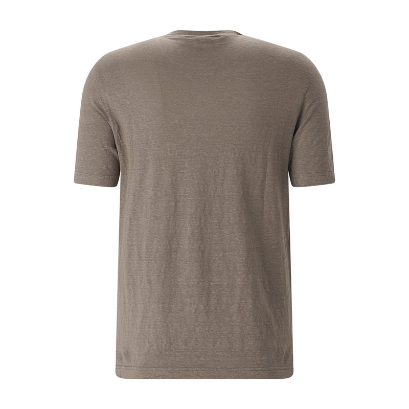Filippo de Laurentiis T-Shirt aus Leinenmix Herren