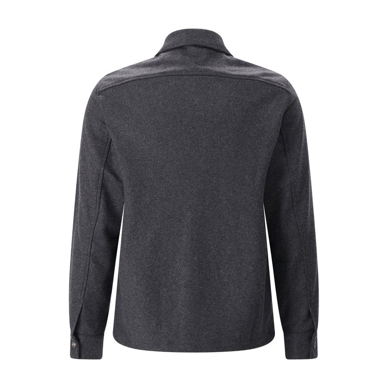 Filippo de Laurentiis Overshirt aus Merinowolle & Kaschmir Herren