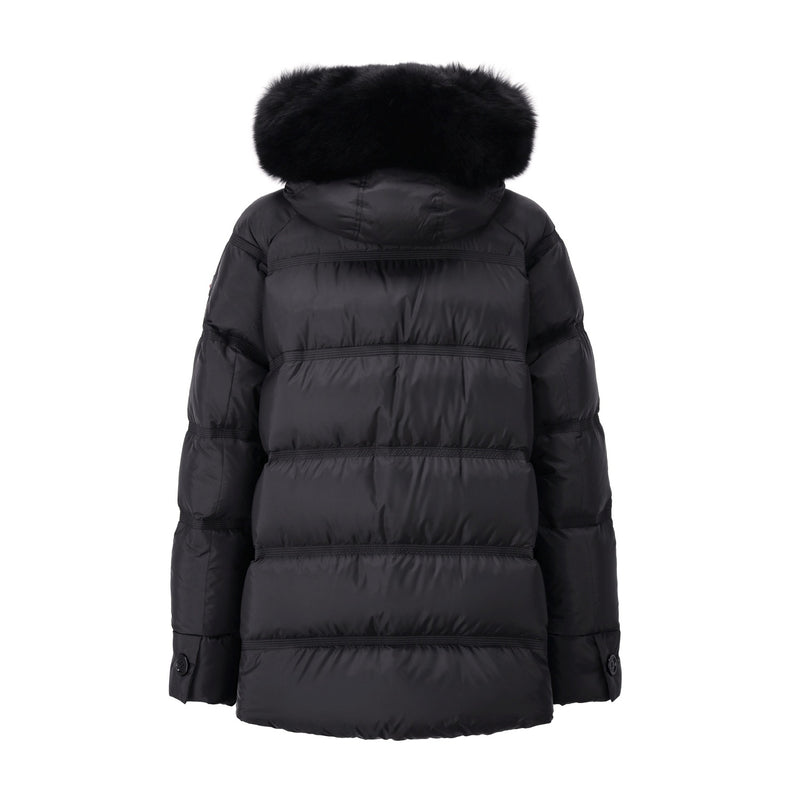 Peuterey Steppjacke Takan mit Fellbesatz Damen