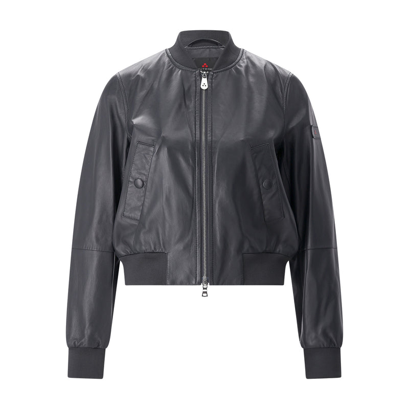 Bomberjacke CHOISYA aus Nappaleder 42 / Schwarz