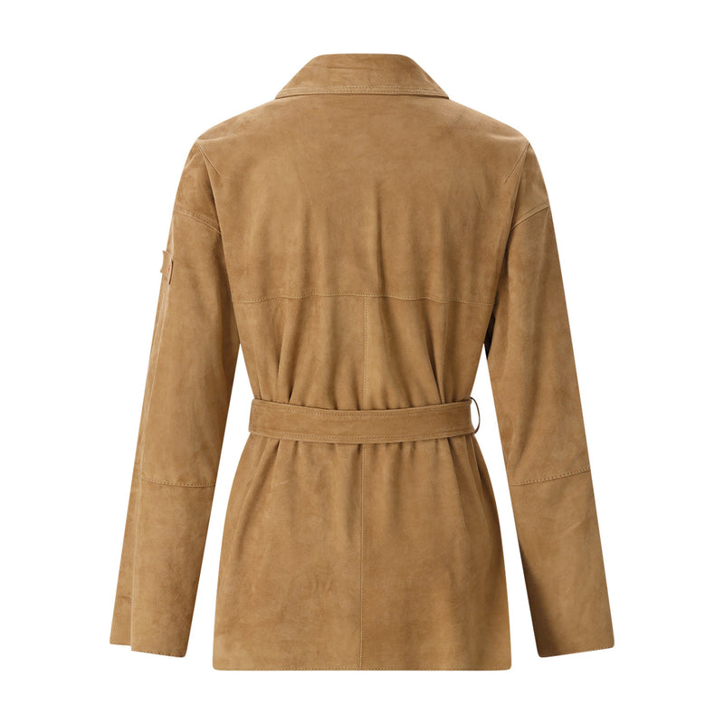 Peuterey Jacke Machuca aus Veloursleder Damen