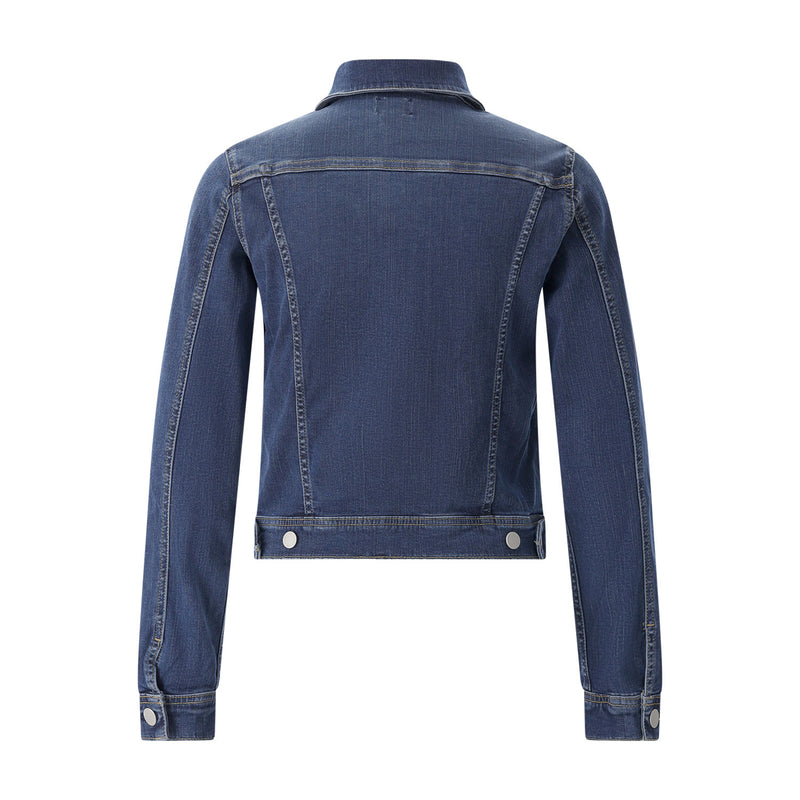 Adriano Goldschmied Jeansjacke mit Hemdkragen Damen