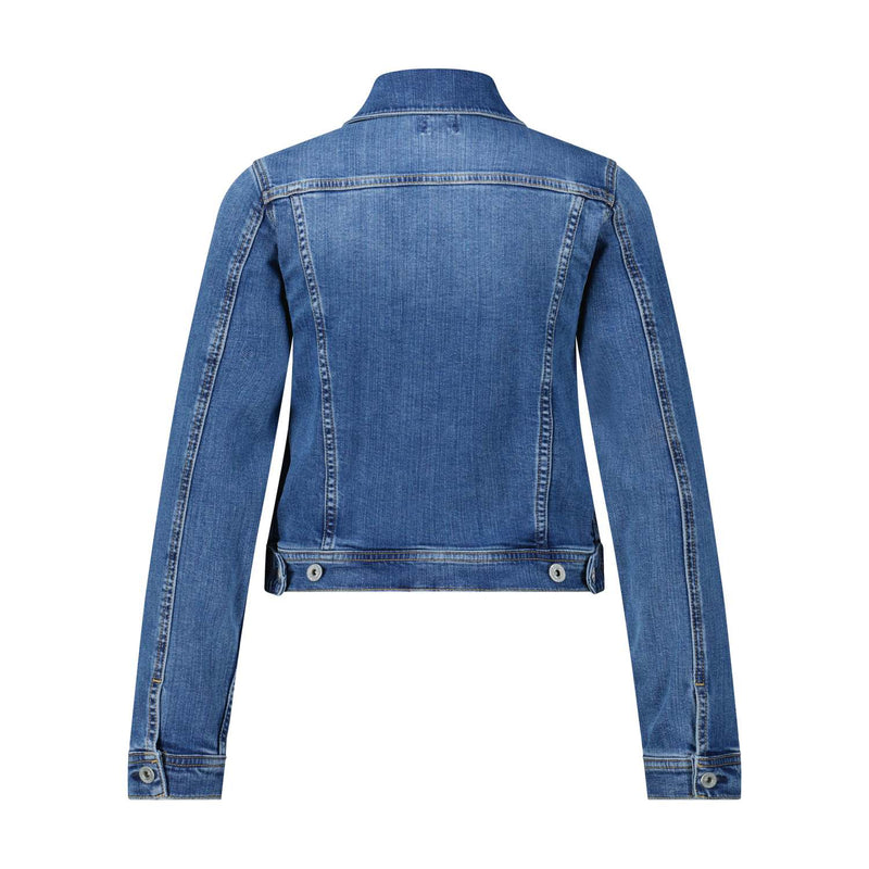 Adriano Goldschmied Jeansjacke mit Hemdkragen Damen