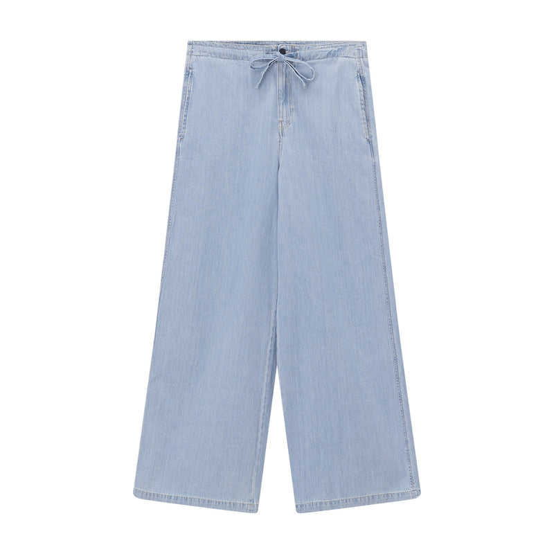 Wide-Leg Jeans 32 / Hellblau