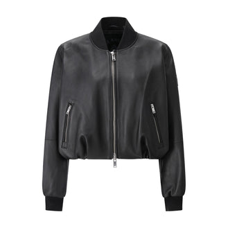 Lederjacke aus Lammleder L / Schwarz