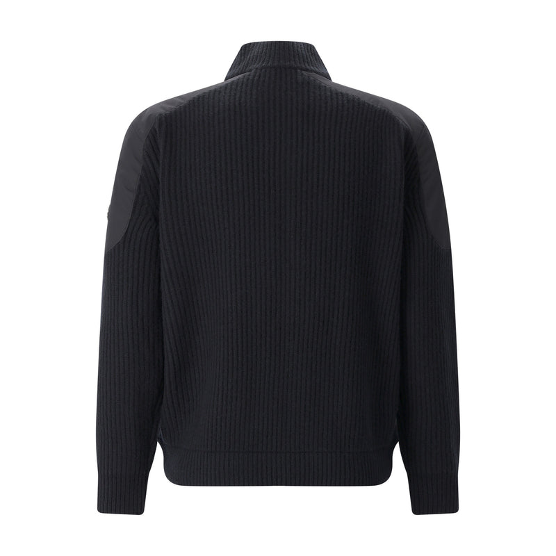 Daunenjacke Magnus Knit Hybrid XXL / Schwarz