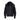 Strickjacke mit Fellbesatz M / Schwarz