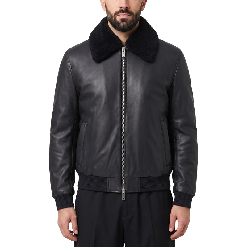 Moose Knuckles Lederjacke Toba Herren