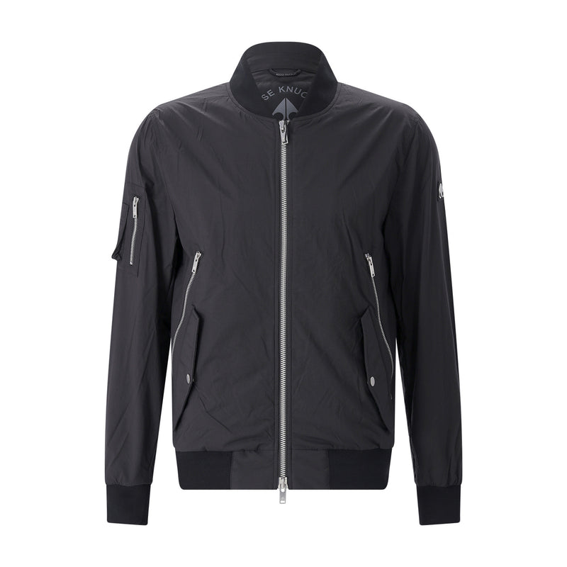 Moose Knuckles Bomberjacke mit Logo Herren