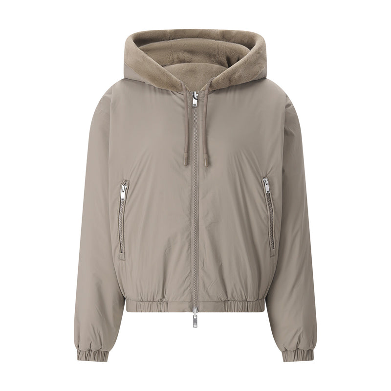 Wendbare Eaton Bunny Jacke XL / Beige