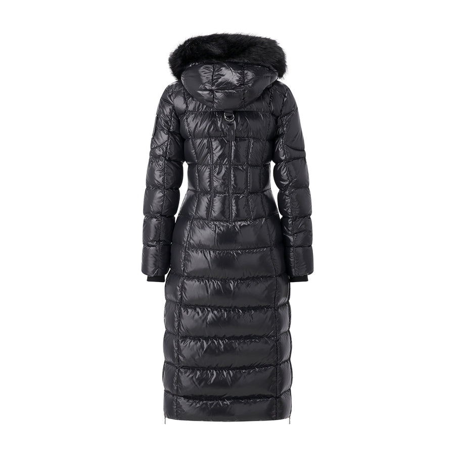 Parka Celestia Long mit Daunen XXL / Schwarz