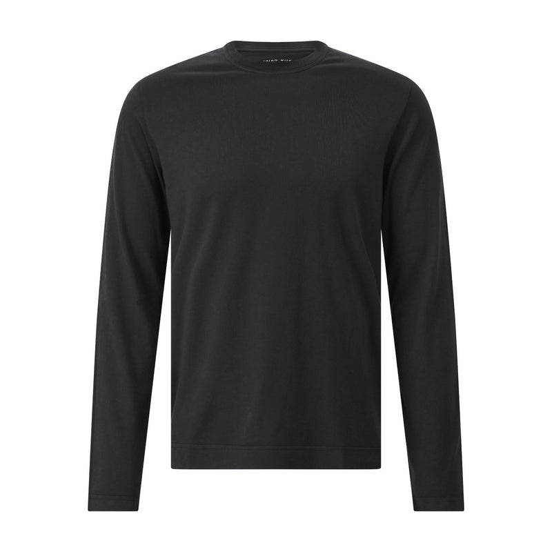 Fedeli Langarmshirt aus Baumwolle Herren