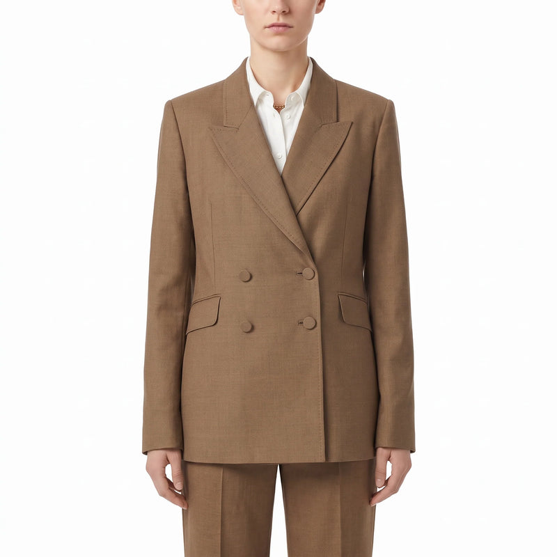 Gabriela Hearst Blazer Angela aus Woll-Seiden-Mix Damen