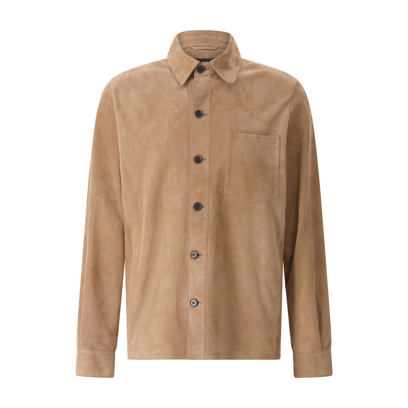 Arma Overshirt Dino aus Veloursleder Herren