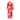 Maxikleid Denis mit Print 44 / Rot