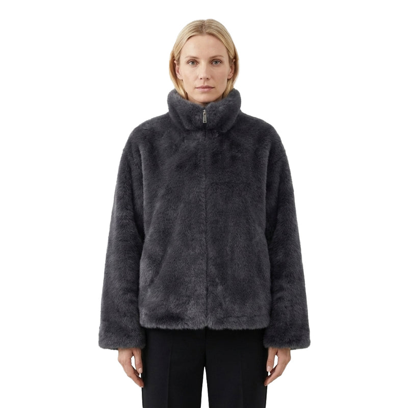 Studio AR Wendejacke Mara aus Faux Fur Damen