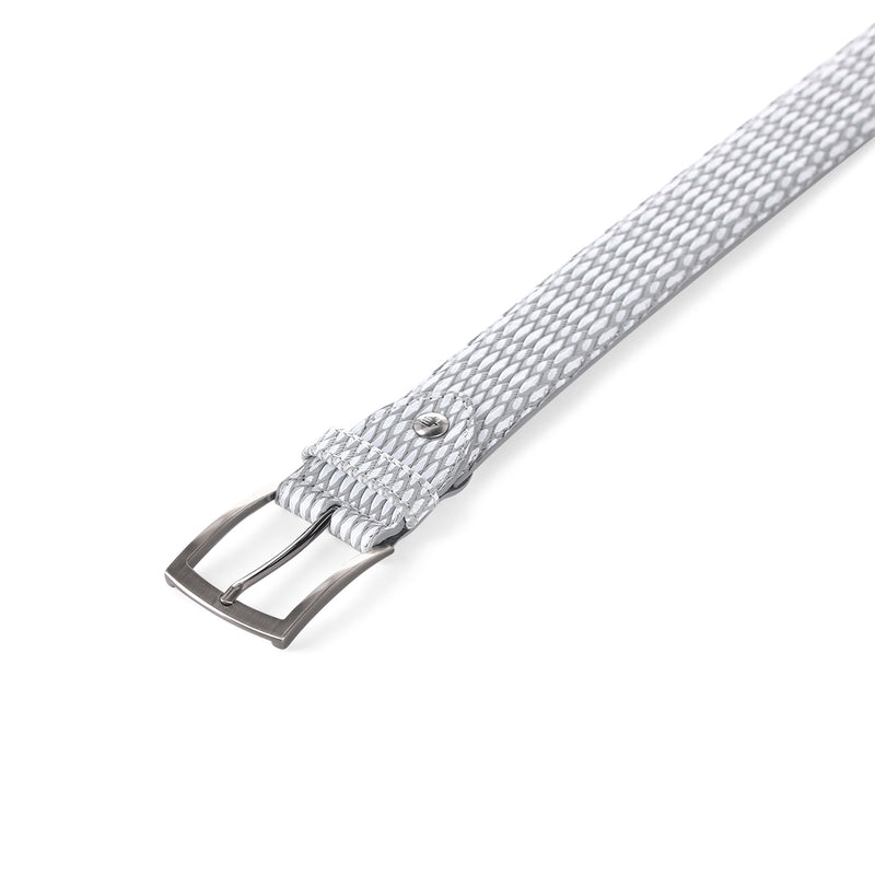 Gürtel aus Leder 105cm / Grau