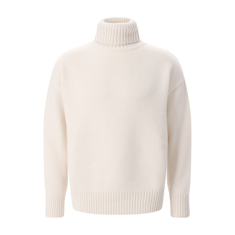 Pullover Nr. 20 Oversize xtra aus Kaschmir One Size / Creme
