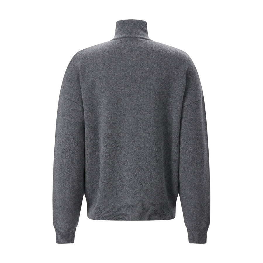 Pullover Nr. 235 Hike aus Kaschmir One Size / Grau