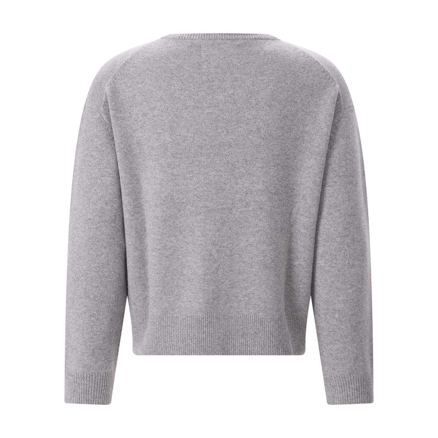 Pullover Nr. 431 Mike aus Kaschmir One Size / Grau