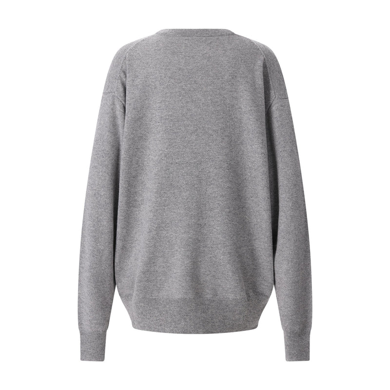 Pullover April aus Kaschmir One Size / Grau