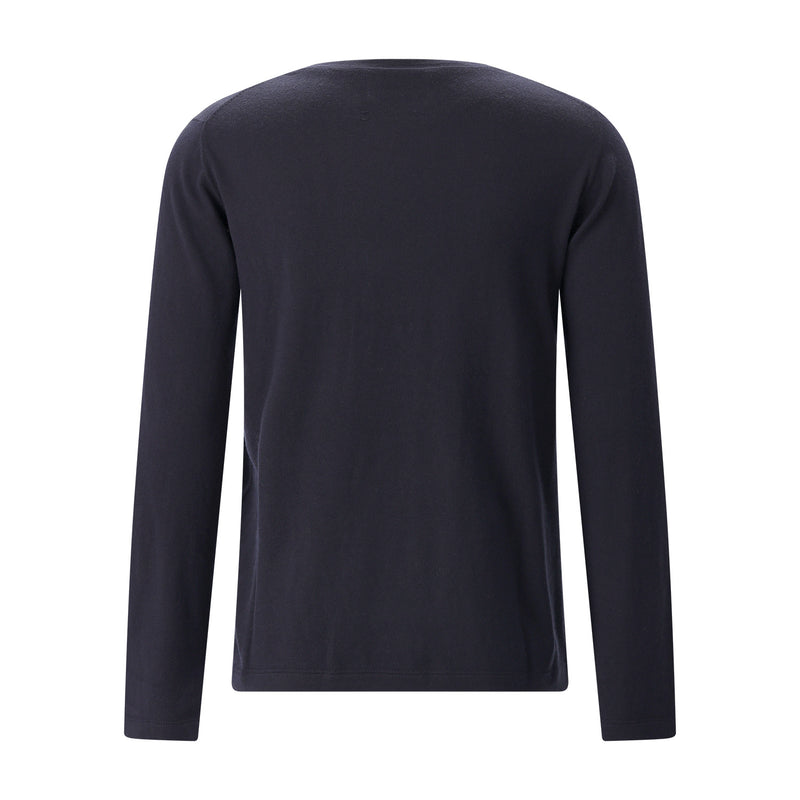 extreme cashmere x Longsleeve Jones aus Kaschmir-Mix Herren