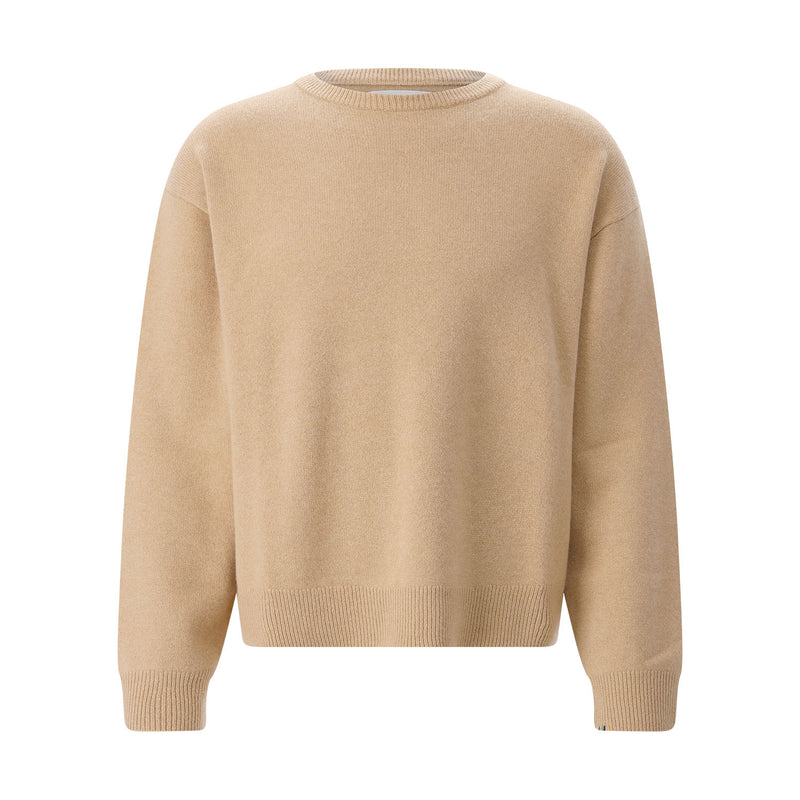 Pullover Nr. 431 Mike aus Kaschmir One Size / Hellbraun